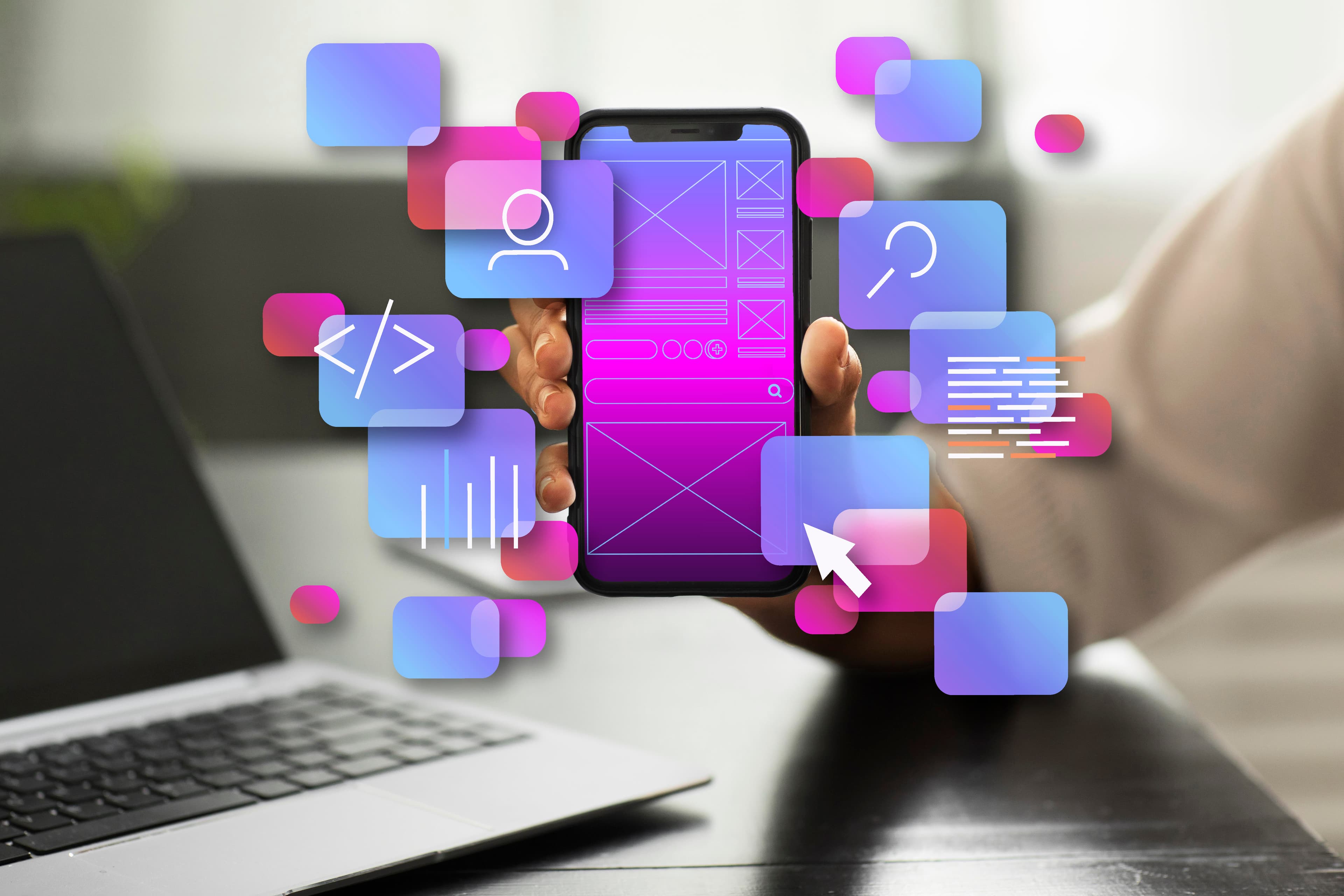 App Development — visual